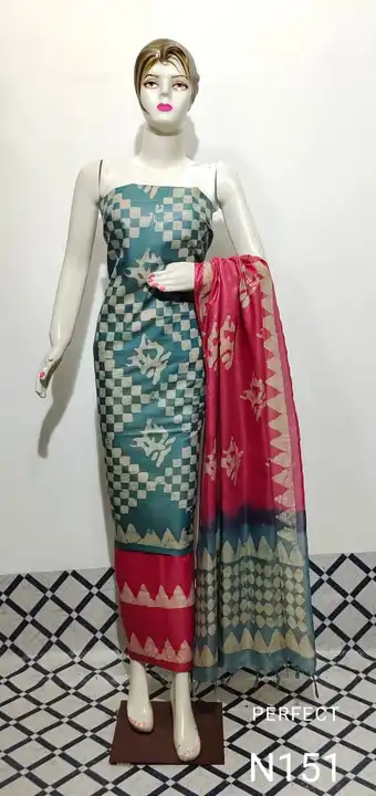 Pure khadi cotton silk suit bhagalpuri  uploaded by MH BRAND on 2/25/2023