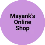 Business logo of Mayank's Online shop
