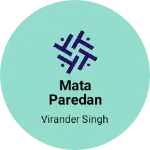 Business logo of Mata paredan