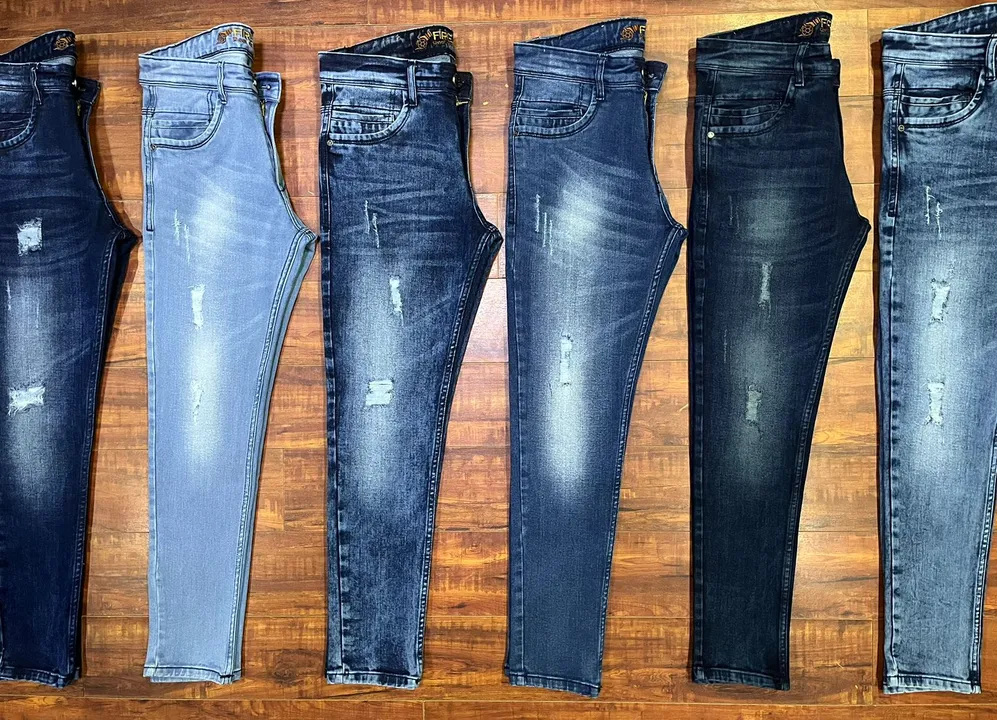 Men's Ankle fit torn jeans uploaded by CR Clothing Co. on 2/26/2023