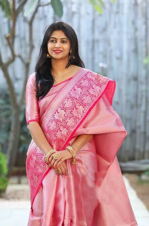 Kanjeevaram style silk saree uploaded by DUDHAT Impax on 2/26/2023