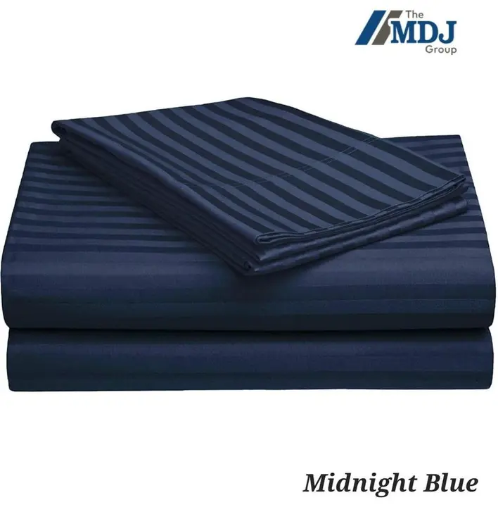 Satin Stripe bedsheet for double bed  uploaded by Labhansh home furnishing on 2/26/2023