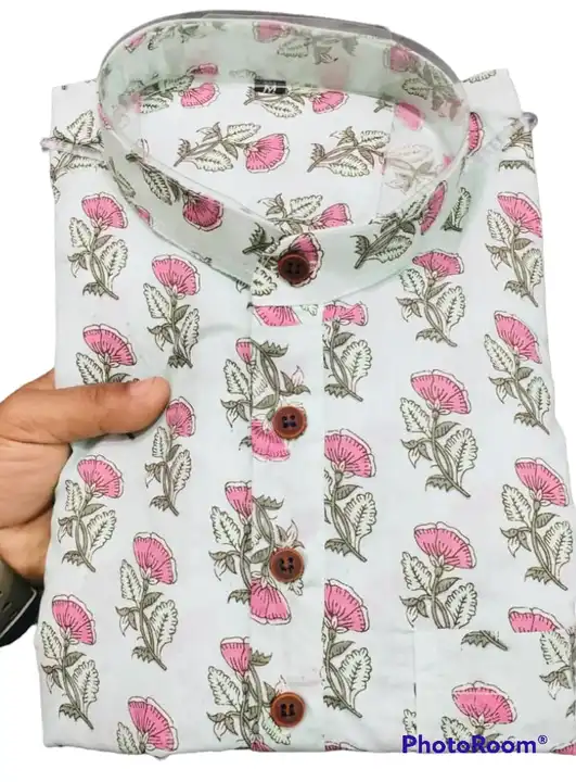 Showroom Quality Sanganeri Printed Full Sleeves kurta uploaded by Hindustan Trading Company on 2/26/2023