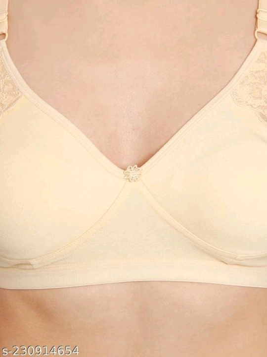Women fancy tshirt lace bra uploaded by Clothonics on 2/26/2023