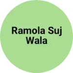 Business logo of Ramola suj wala
