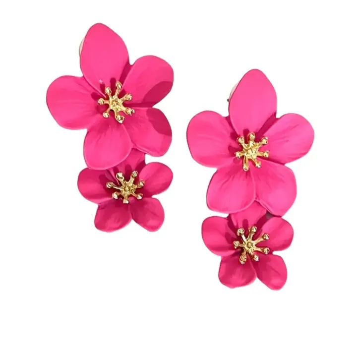 Yeh flower earrings  uploaded by Sb designs on 2/26/2023