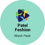 Business logo of Patel Feshion World