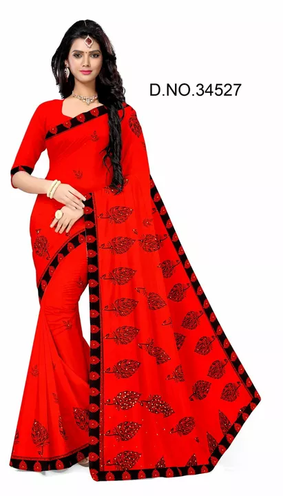 60 gram fabric sarees  uploaded by New Indian Hoshry on 2/26/2023