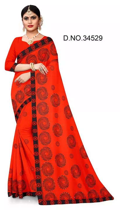 60 gram fabric sarees  uploaded by New Indian Hoshry on 2/26/2023