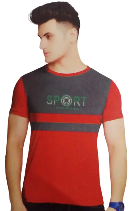 Striped cotton t shirt for men  uploaded by Vikas Marketing  on 2/26/2023