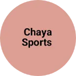 Business logo of Chaya sports