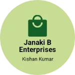 Business logo of JANAKI B ENTERPRISES