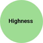 Business logo of Highness