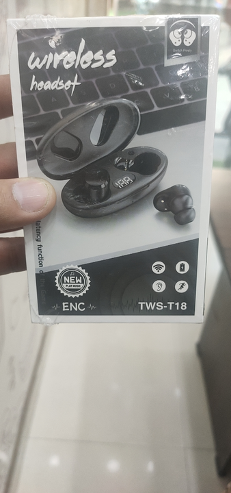 T18 TWS Earbuds Wirless Ear Buds Bluetooth Version 5.1 ENC Bluetooth Headphones  uploaded by Angel Traders on 5/28/2024