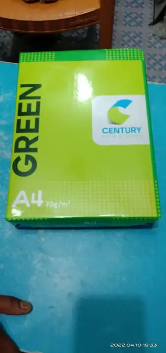 Century GREEN A4 copier paper  uploaded by Association manufacturing bhiwadi Rajasthan on 2/26/2023
