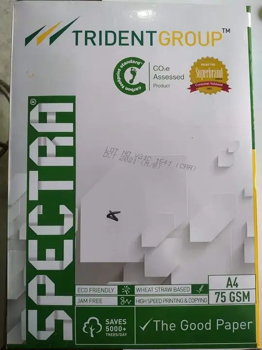 Sepctra a4 copier paper sheet  uploaded by Association manufacturing bhiwadi Rajasthan on 2/26/2023