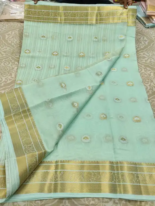 Rasham cotton saree  uploaded by Krishna fashion on 2/26/2023