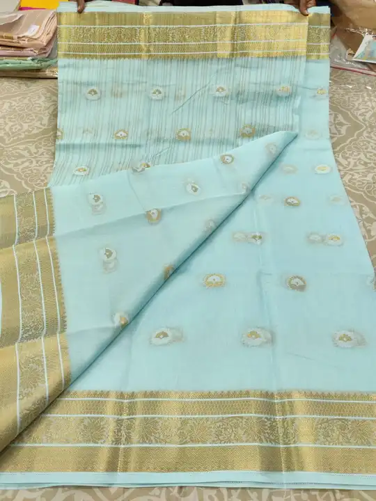 Rasham cotton saree  uploaded by Krishna fashion on 2/26/2023