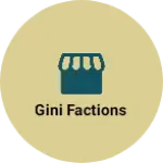 Business logo of Gini factions