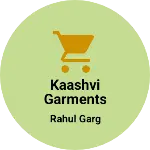 Business logo of KAASHVI GARMENTS