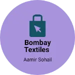 Business logo of Bombay textiles