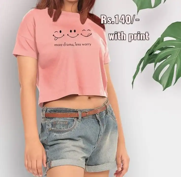 Crop top 100% Cotton uploaded by DOT FASHION on 2/26/2023