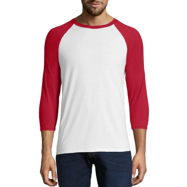 Raglon Full Sleve 100% cotton Tshirts for men uploaded by DOT FASHION on 2/26/2023