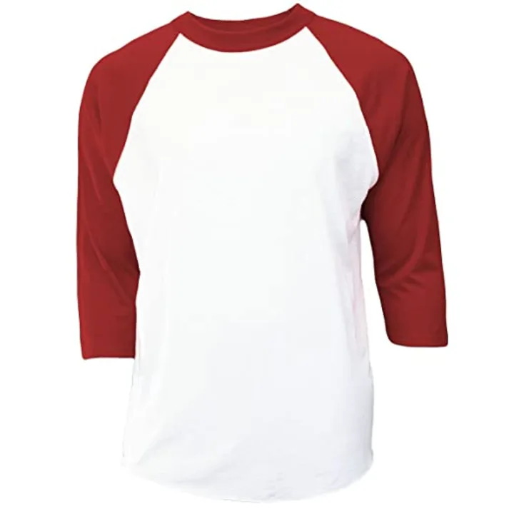 Raglon Full Sleve 100% cotton Tshirts for men uploaded by DOT FASHION on 2/26/2023