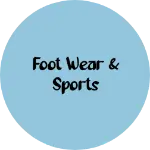Business logo of Foot wear & sports