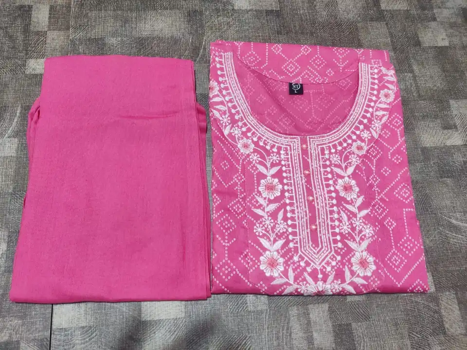 Kurti with pant  uploaded by FASHION MART on 2/26/2023