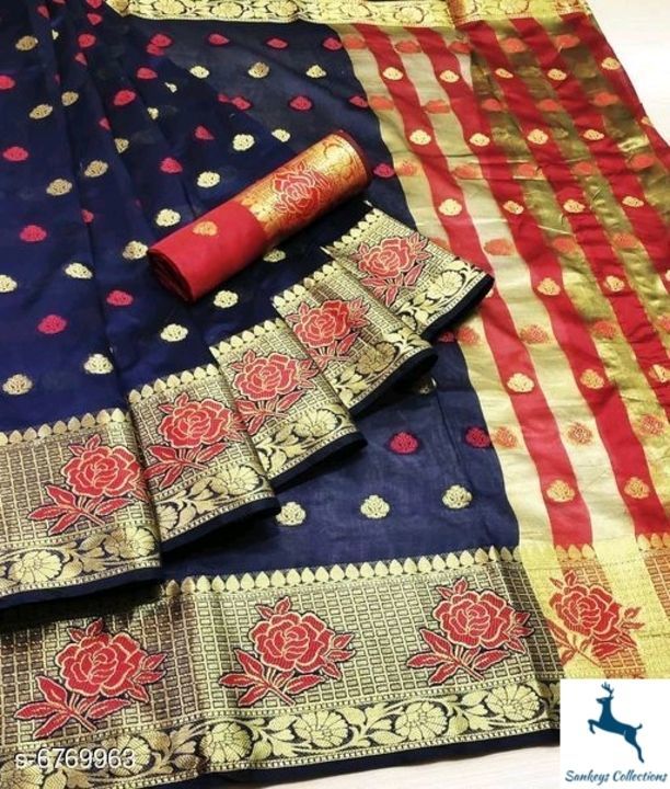 Catalog Name:*New Trendy Women's Sarees*
Saree Fabric: Cotton Silk uploaded by Sankeys Collections on 2/23/2021