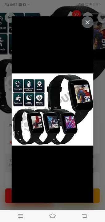 Smart watch @lowest price with limited Stock uploaded by Shahi Enterprise on 2/26/2023