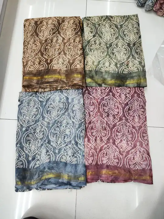 Ikkat prizam uploaded by N k sarees on 2/26/2023