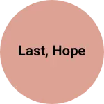 Business logo of Last, hope