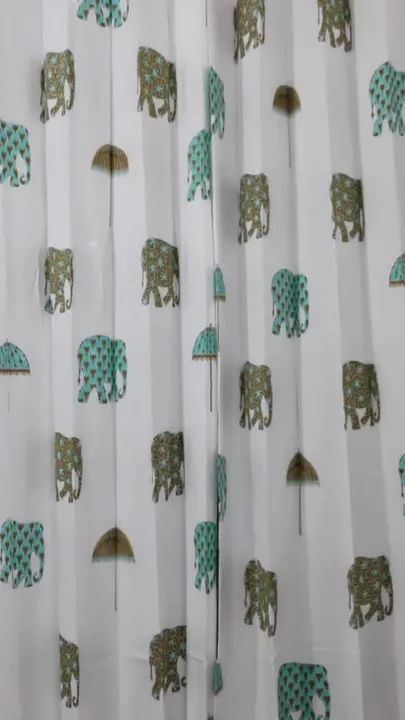 Hand block print curtain  uploaded by NEHA Creation on 2/26/2023