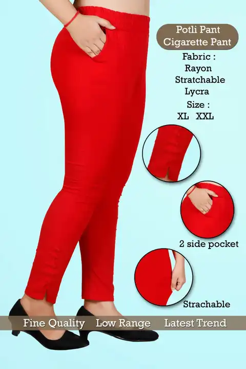 Cotton Slub Pant with pocket uploaded by Noorani Fashion on 5/28/2024