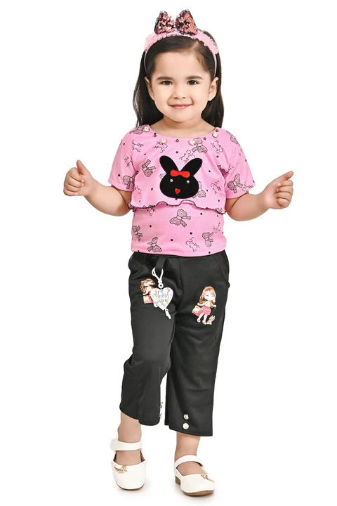 Kids top with pant set uploaded by MARUF DRESSES on 2/26/2023