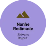Business logo of Nanhe redimade store
