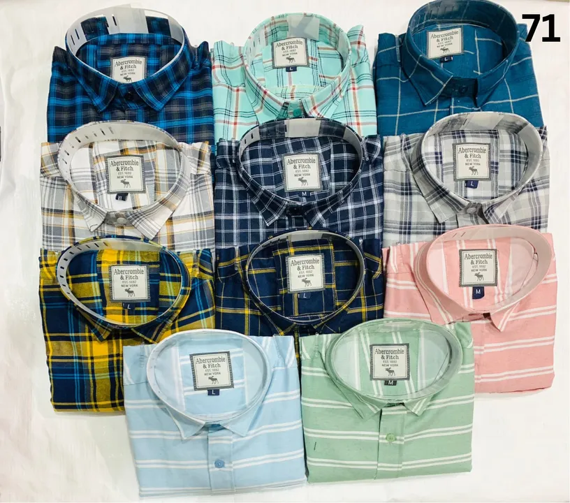 Abercrombie check shirts uploaded by Fashy India on 2/27/2023