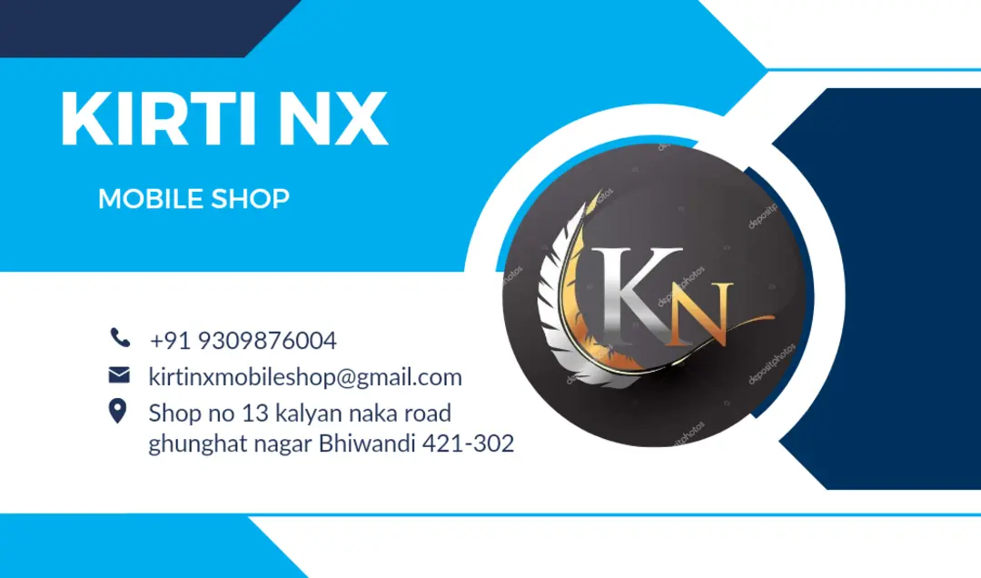 Visiting card store images of Kirti Nx Mobile Shop