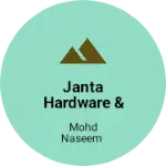 Business logo of Janta Hardware & Laminate