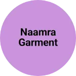 Business logo of Naamra garment