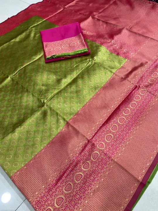 Banarasi silk saree  uploaded by Candy TEXTILE on 2/27/2023