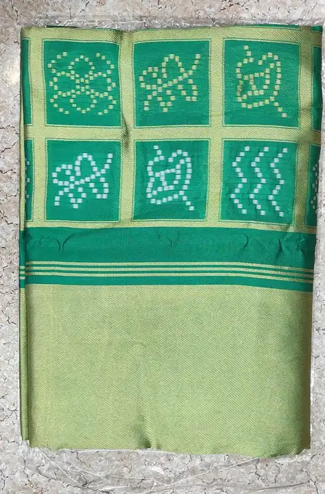 SWASTIK Launching soft lichi silk saree uploaded by Swastik creation on 2/27/2023