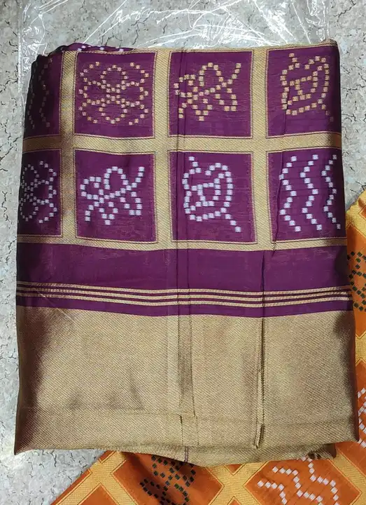 SWASTIK Launching soft lichi silk saree uploaded by Swastik creation on 2/27/2023