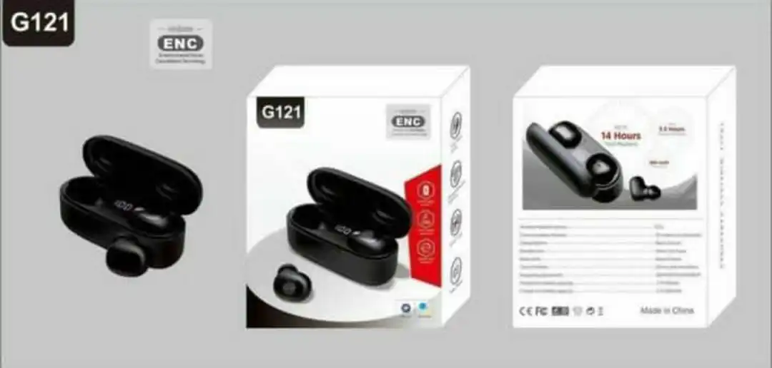 G121 TWS Bluetooth Earbuds uploaded by Kripsons Ecommerce on 2/27/2023