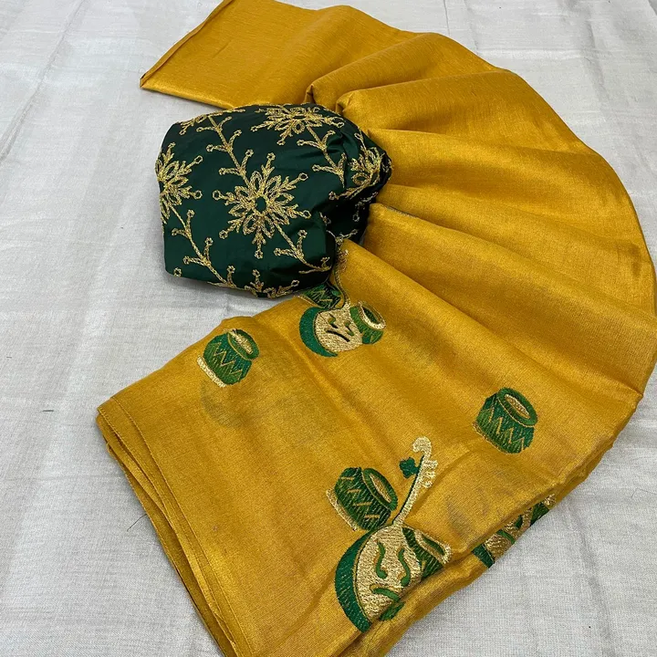 Uppada tissue saree  uploaded by Krishna fashion on 2/27/2023