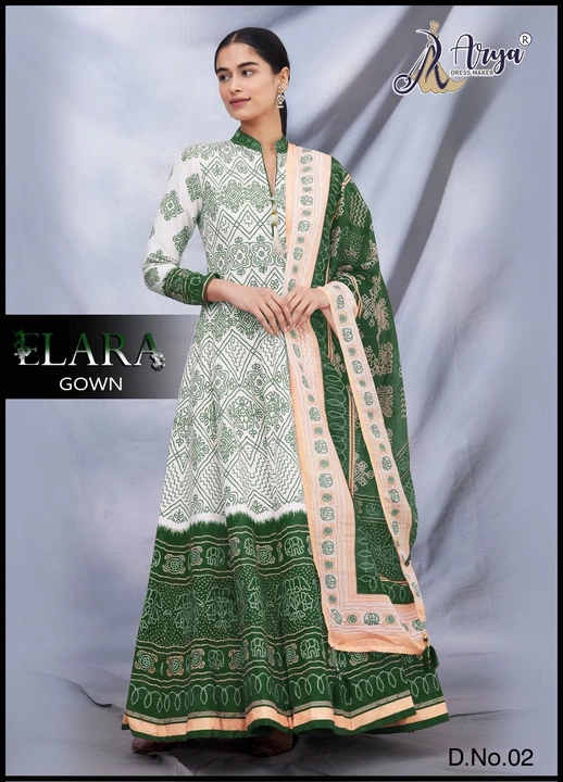 Elara Gown

-:- Gown Details
-:- Fabric - Slub Cotton
-:- Size - M, L, Xl, Xxl.
-:- Length - 54" To  uploaded by Divya Fashion on 2/27/2023