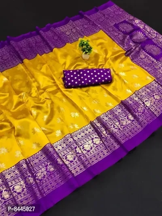 Fancy Art Silk Saree uploaded by Shopping Dil Se on 2/27/2023