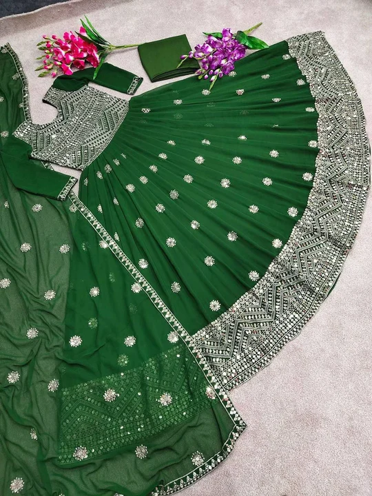 Exclusive  Fancy Embroidery Gown uploaded by Swastik creation on 2/27/2023